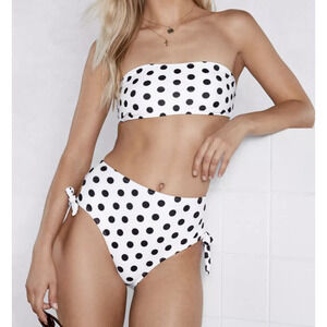 Nasty Gal Dot What it Takes Polka Dot  Bikini